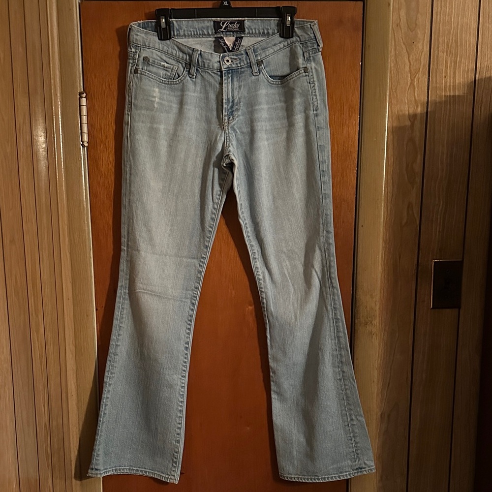 Ladies Lucky Brand Denim Jeans in Light Blue Size 6 / 28